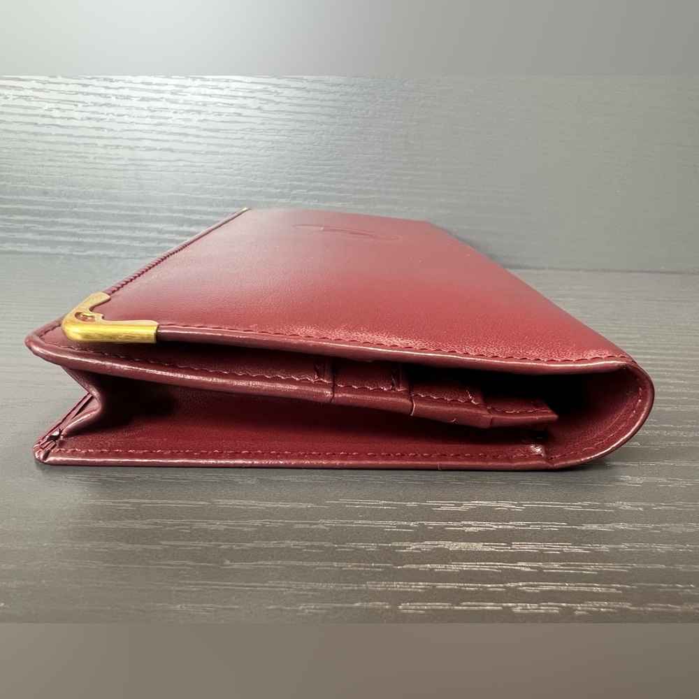 SOLD!❌ Cartier Burgundy Long Wallet - Picture 6 of 14